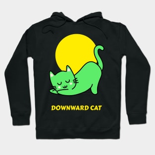 Downward Cat Hoodie